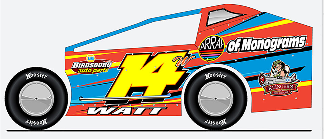 Watt #14w Replica Mudboss Wrap