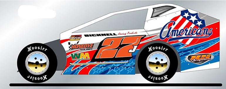 Danny Johnson 27j Americans Replica Mudboss Wrap