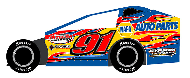 Billy Decker NAPA Replica Mudboss Wrap