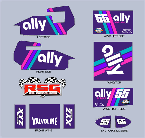 Ally 15 Sprint Wrap