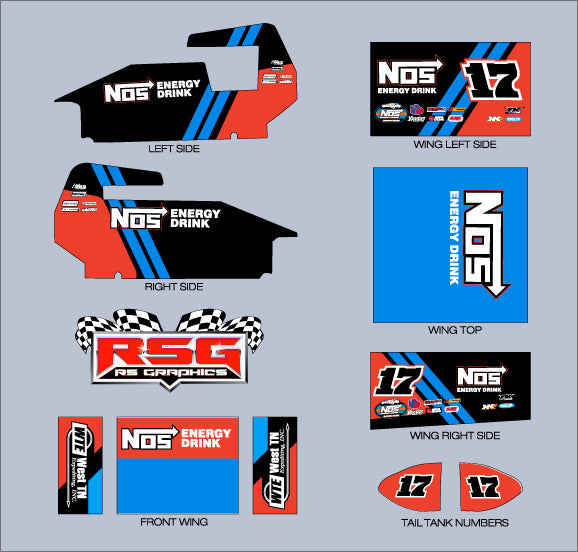 NOS 17 Sprint Wrap